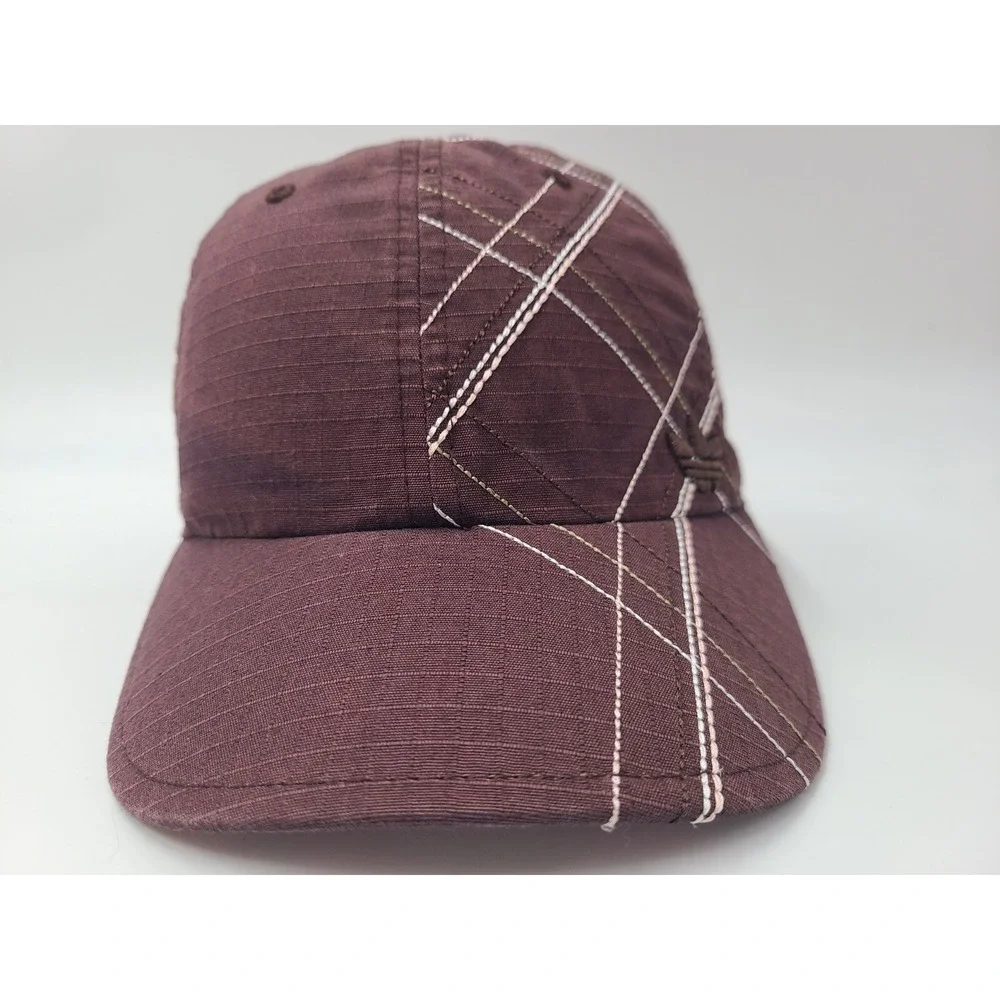 Women Adidas Trefoil Strapback Adjustable Hat Cap Baseball Casual Mom Brown Pink